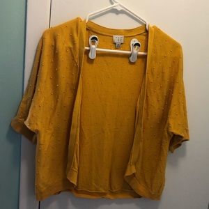 A new day mustard sweater size medium